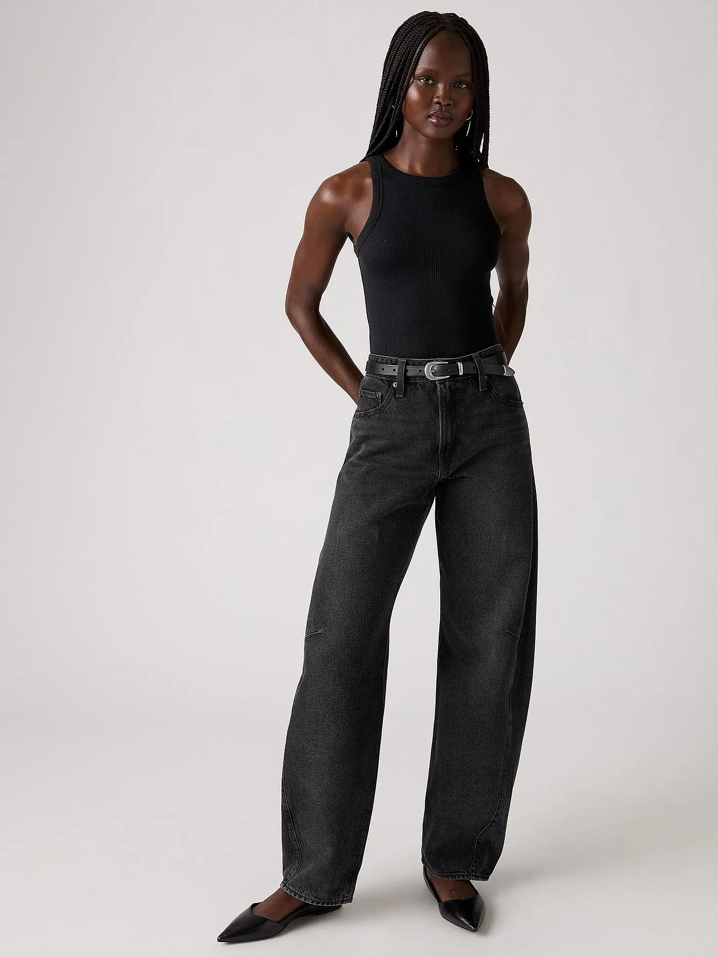 LEVI'S® | Jeans Balloon Fit BAGGY DAD BARREL | schwarz